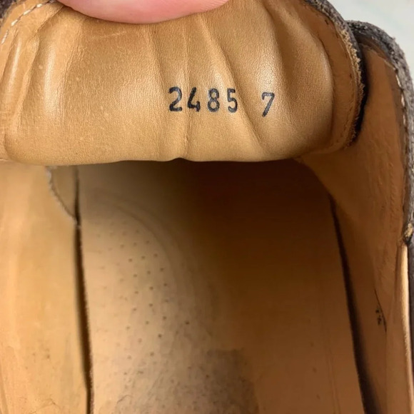 Clark’s Men’s Active Air Brown Leather Lace Up Oxford Shoe  Sz 7.5 Waterproof - Picture 10 of 13